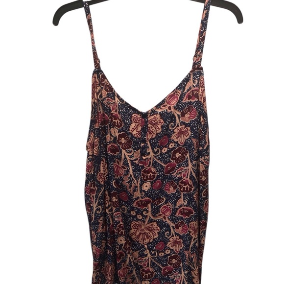 NWT Sonoma 2X Set of 2 Floral and Geometric Print Women's Tops Sleeveless - Picture 2 of 11